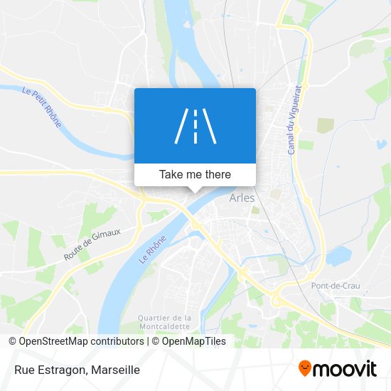 Rue Estragon map
