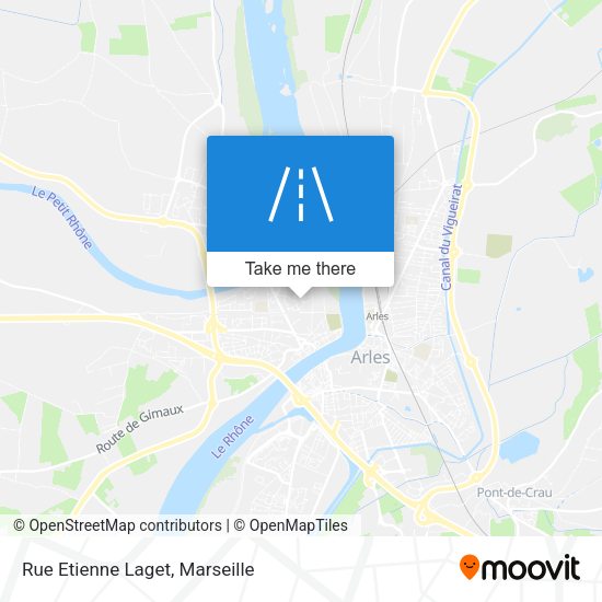 Rue Etienne Laget map