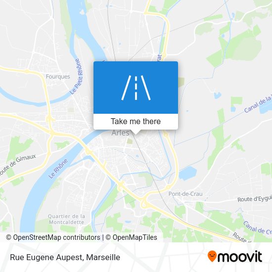 Rue Eugene Aupest map