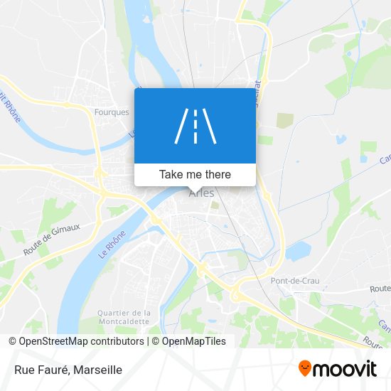 Rue Fauré map