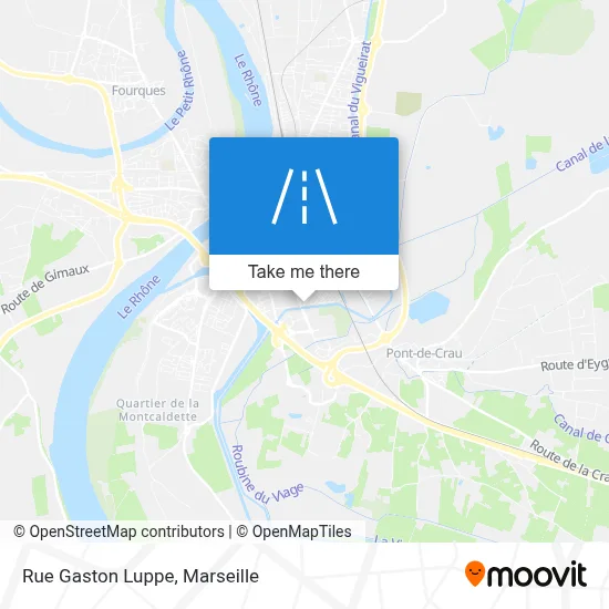 Rue Gaston Luppe map