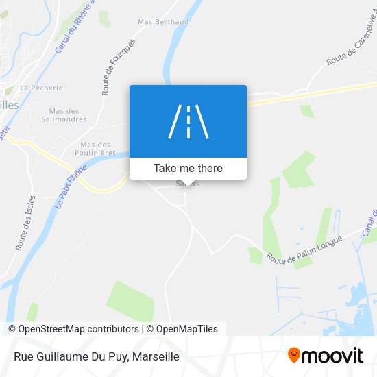 Rue Guillaume Du Puy map