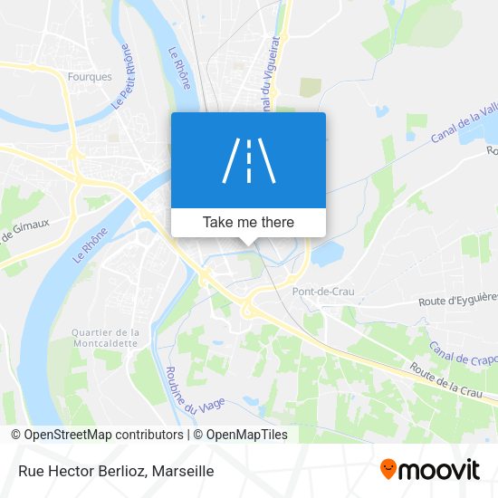 Rue Hector Berlioz map