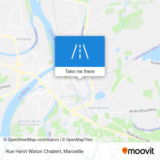 Rue Henri Waton Chabert map