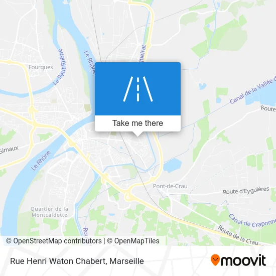 Rue Henri Waton Chabert map