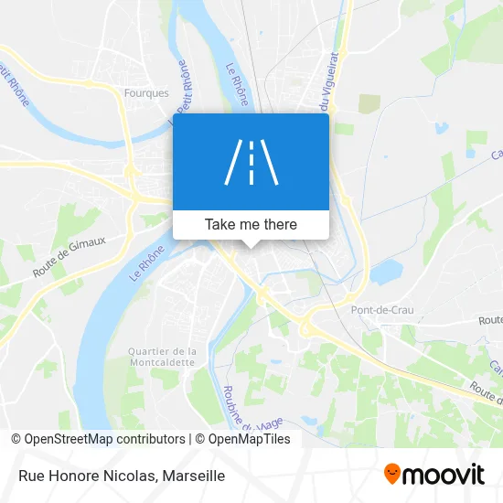 Rue Honore Nicolas map