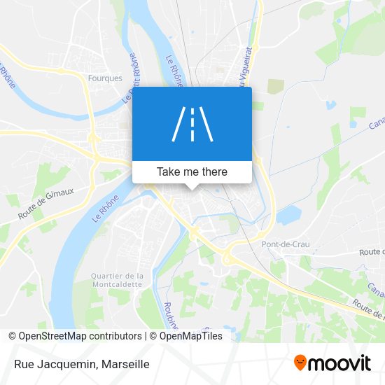 Rue Jacquemin map