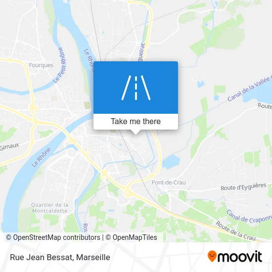 Rue Jean Bessat map