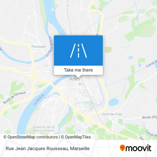 Rue Jean Jacques Rousseau map