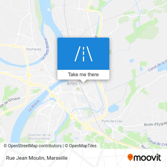 Rue Jean Moulin map