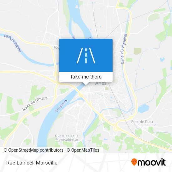 Rue Laincel map