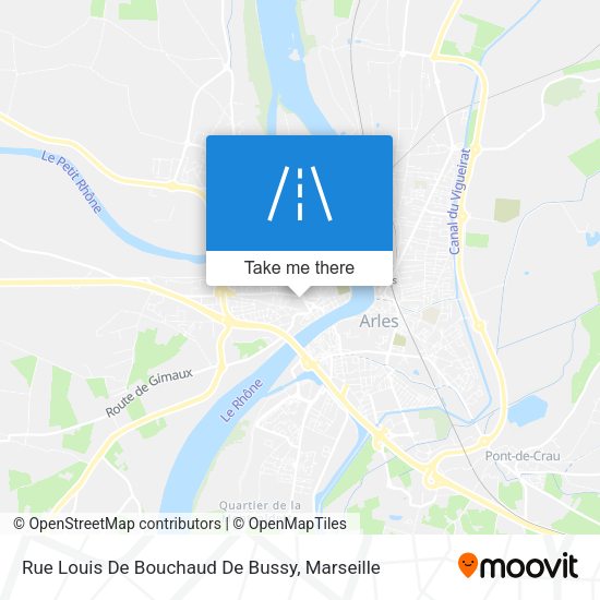 Rue Louis De Bouchaud De Bussy map