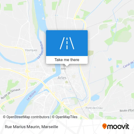 Rue Marius Maurin map