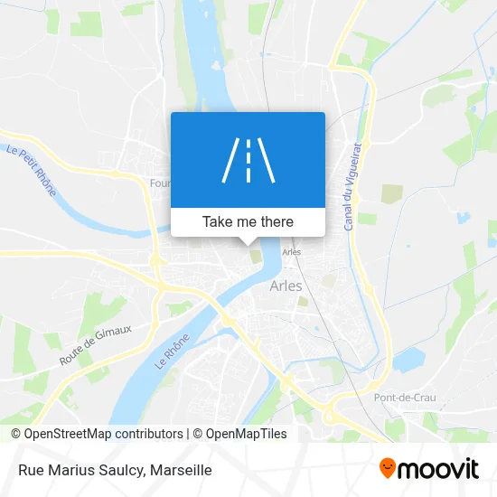 Rue Marius Saulcy map