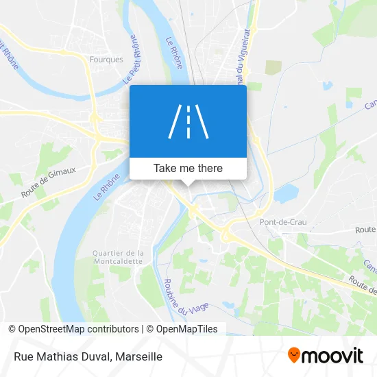 Rue Mathias Duval map