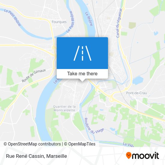 Rue René Cassin map