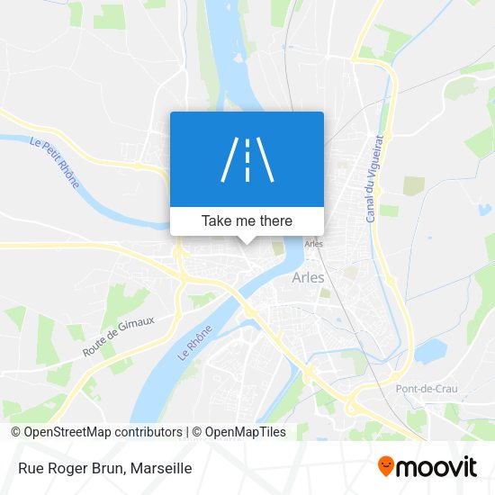 Rue Roger Brun map