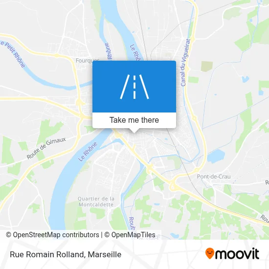 Rue Romain Rolland map