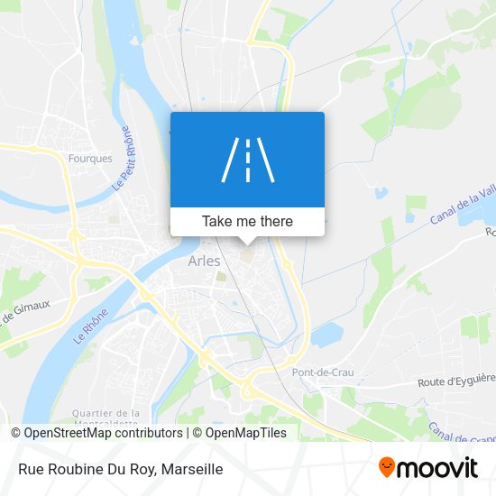Rue Roubine Du Roy map