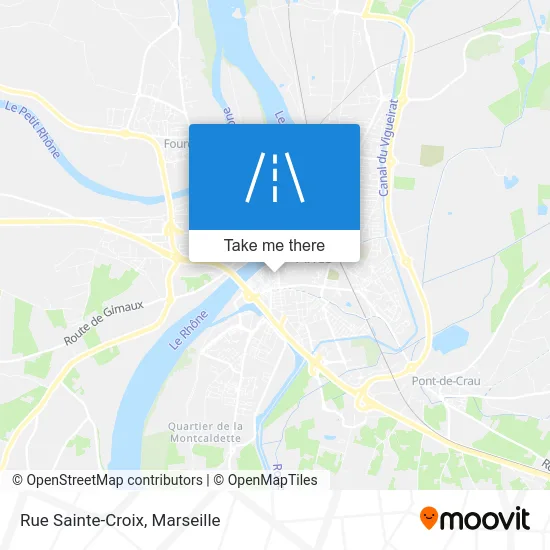 Rue Sainte-Croix map