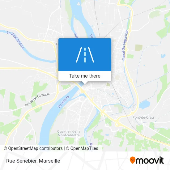 Rue Senebier map