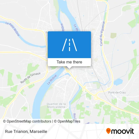 Rue Trianon map