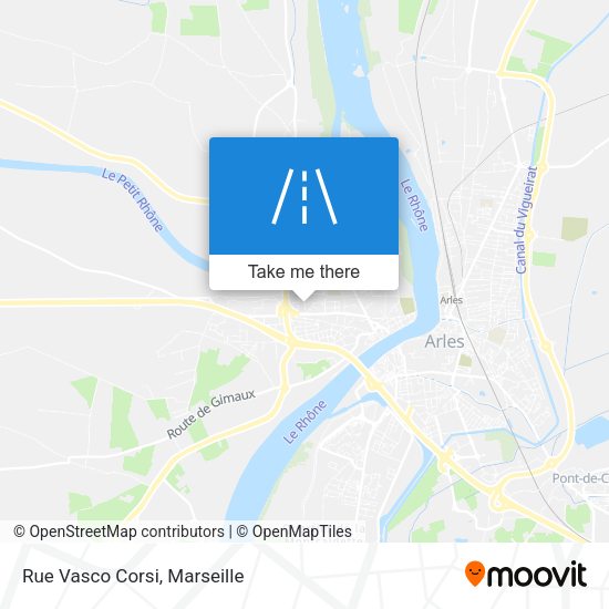 Rue Vasco Corsi map