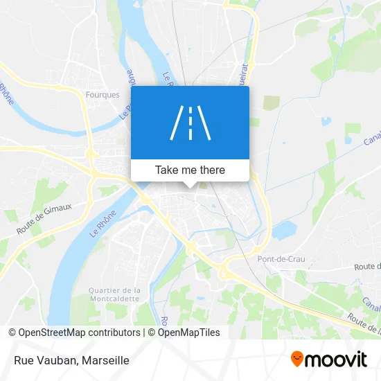 Rue Vauban map