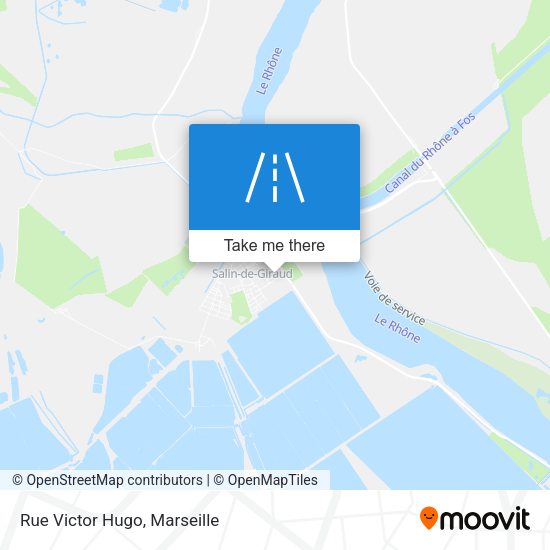 Rue Victor Hugo map