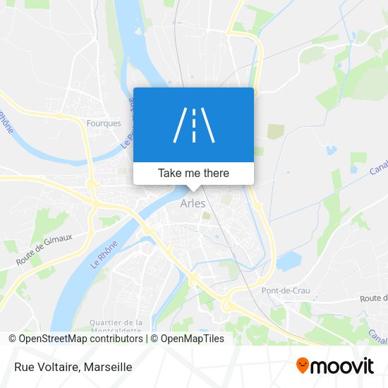 Rue Voltaire map