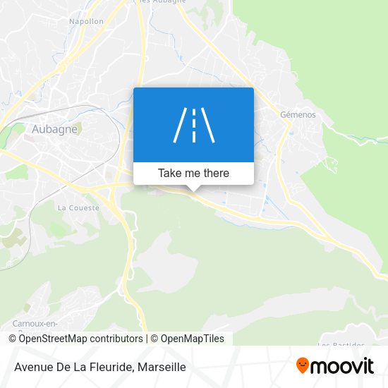 Avenue De La Fleuride map