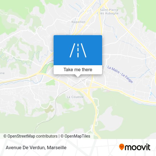 Avenue De Verdun map