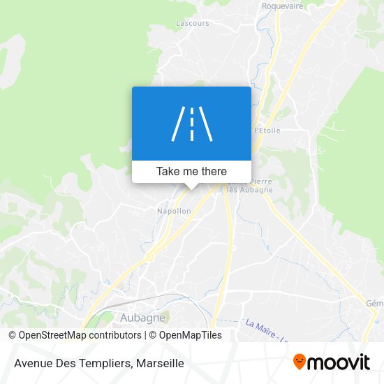 Avenue Des Templiers map