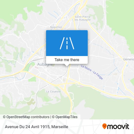 Avenue Du 24 Avril 1915 map