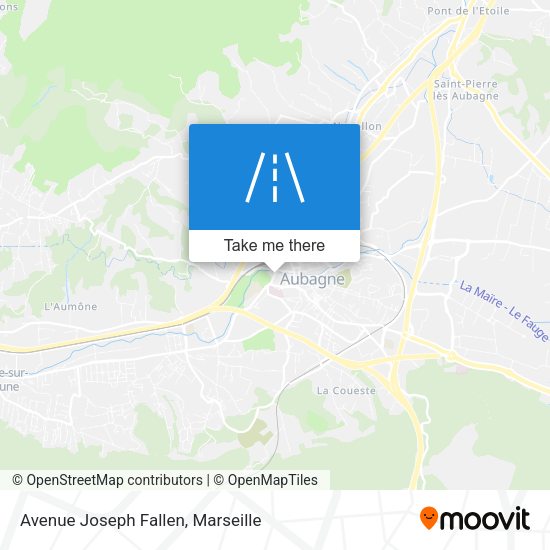 Avenue Joseph Fallen map