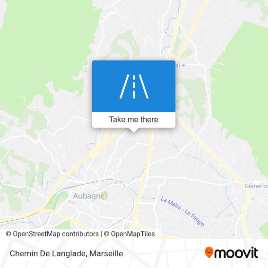 Chemin De Langlade map