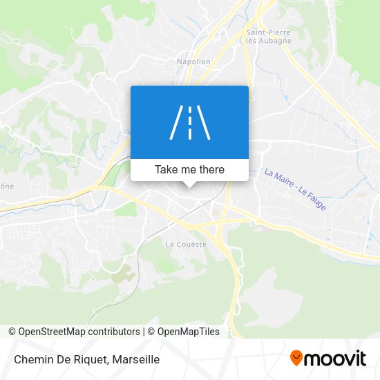 Chemin De Riquet map