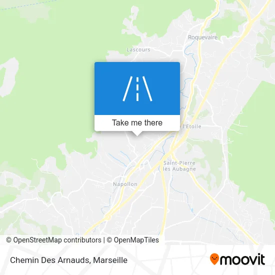 Chemin Des Arnauds map