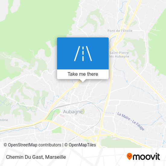 Chemin Du Gast map