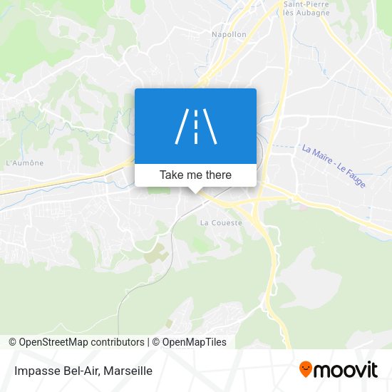 Impasse Bel-Air map