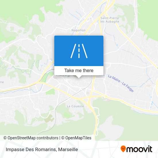 Impasse Des Romarins map
