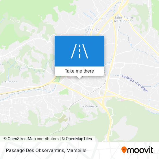 Passage Des Observantins map