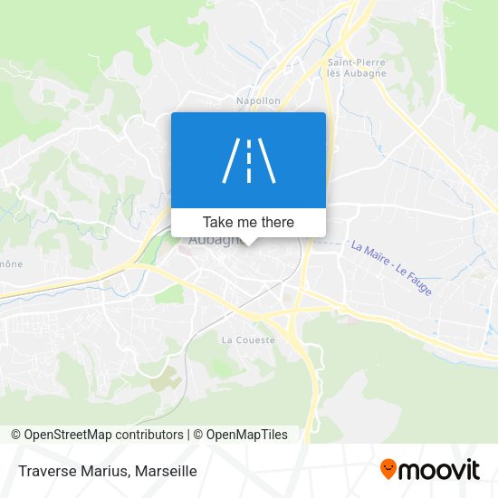 Traverse Marius map