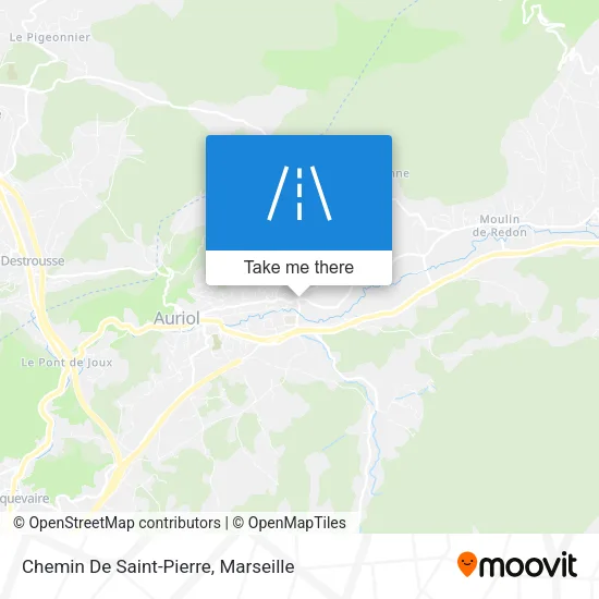 Chemin De Saint-Pierre map