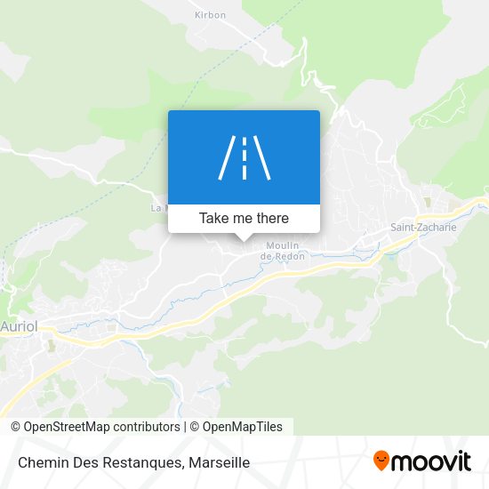 Chemin Des Restanques map