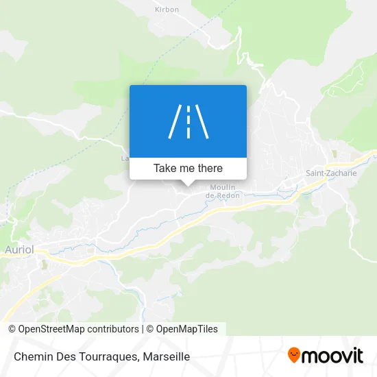 Chemin Des Tourraques map