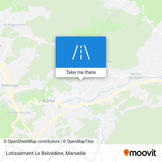 Lotissement Le Belvédère map