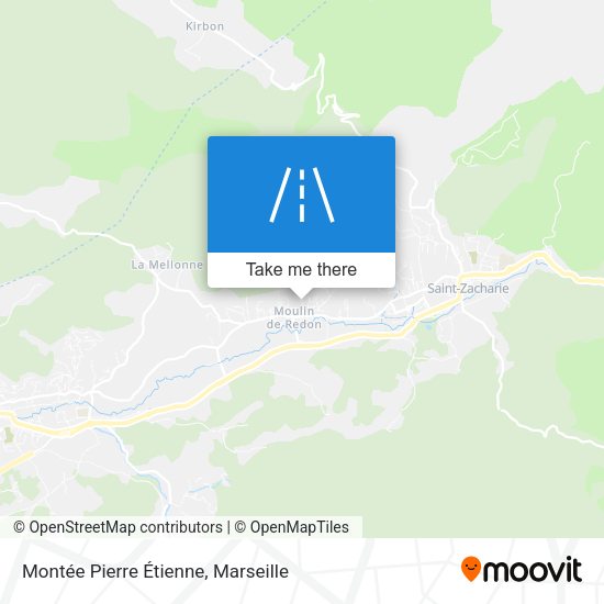 Montée Pierre Étienne map
