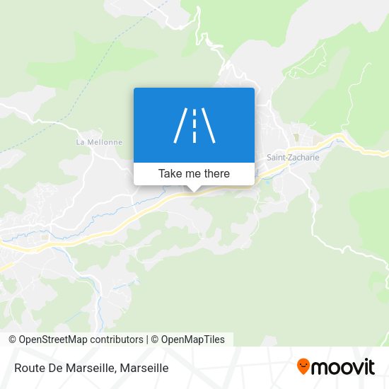 Route De Marseille map
