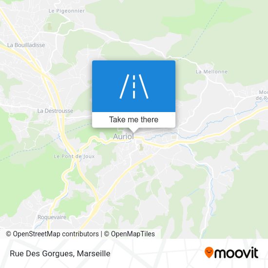 Rue Des Gorgues map